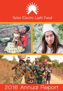 2016 Solar Electric Light Fund (SELF) Annual Report